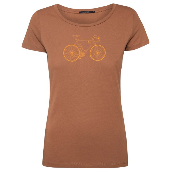 GreenBomb - Women's Bike Classic Loves - T-Shirts - T-Shirt Gr L braun von GreenBomb