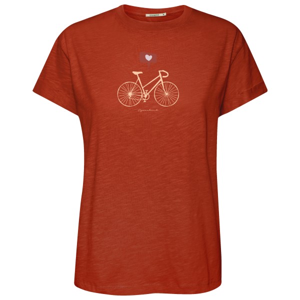 GreenBomb - Women's Bike Love Stop T-Shirt - T-Shirt Gr XXL rot von GreenBomb