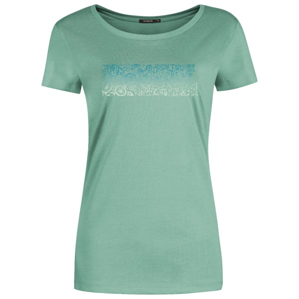 GreenBomb - Women's Bike Lucky Loves T-Shirt Cotton - T-Shirt Gr L türkis von GreenBomb