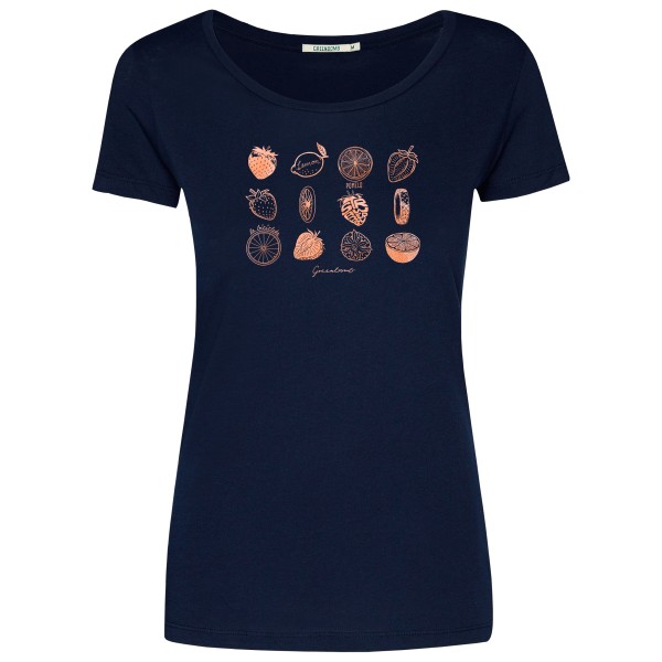GreenBomb - Women's Bike Strawberry Loves T-Shirt - T-Shirt Gr S blau GreenBomb - Women's Bike Strawberry Loves T-Shirt - T-Shirt Gr S blau von GreenBomb