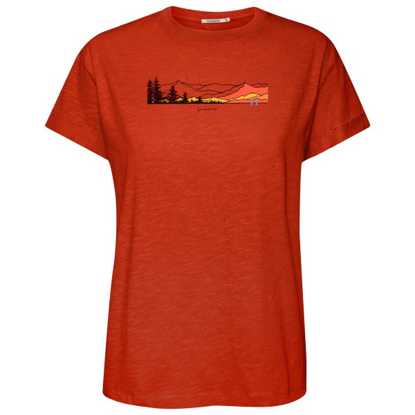 GreenBomb - Women's Nature Hike Mountains Stop T-Shirt - T-Shirt Gr XS rot GreenBomb - Women's Nature Hike Mountains Stop T-Shirt - T-Shirt Gr XS rot von GreenBomb
