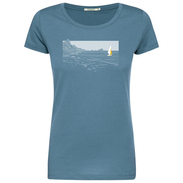 GreenBomb - Women's Nature Set Sail Loves T-Shirt - T-Shirt Gr XL blau GreenBomb - Women's Nature Set Sail Loves T-Shirt - T-Shirt Gr XL blau von GreenBomb