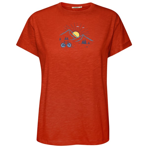GreenBomb - Women's Nature Sunset Ride Stop T-Shirt - T-Shirt Gr L rot GreenBomb - Women's Nature Sunset Ride Stop T-Shirt - T-Shirt Gr L rot von GreenBomb