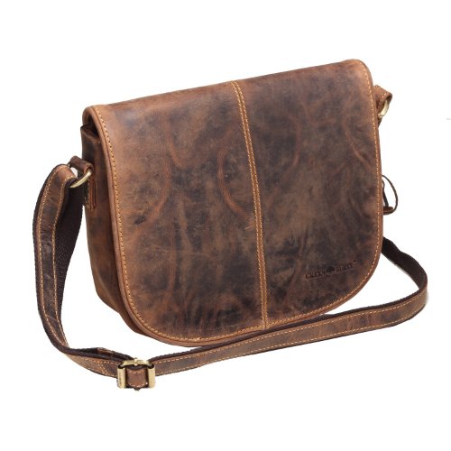 Green Burry Vintage Tasche 1723M, Braun, Einheitsgröße Green Burry Vintage Tasche 1723M, Braun, Einheitsgröße von Greenburry