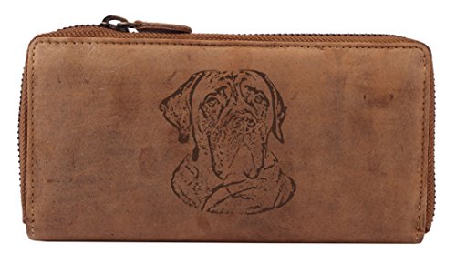 Greenburry Damengeldbörse Geldbörse Lederbörse mit Hunde Motiv Deutsche Dogge Greenburry Damengeldbörse Geldbörse Lederbörse mit Hunde Motiv Deutsche Dogge von Greenburry