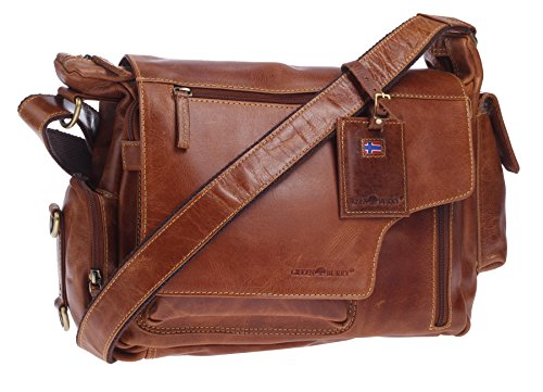 Greenburry Expedition Ledertasche Umhängetasche braun (cognac) Greenburry Expedition Ledertasche Umhängetasche braun (cognac) von Greenburry
