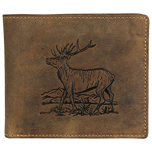 Greenburry Vintage Herren Geldbörse Braun 12x10x2,5cm Greenburry Vintage Herren Geldbörse Braun 12x10x2,5cm von Greenburry