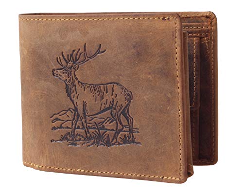 Greenburry Vintage Herren Geldbörse Braun 12,5x10,5x3cm Greenburry Vintage Herren Geldbörse Braun 12,5x10,5x3cm von Greenburry