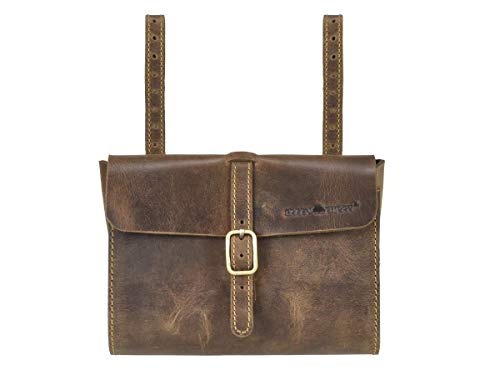 Greenburry Vintage Fahrradtasche XL Leder 20 cm Greenburry Vintage Fahrradtasche XL Leder 20 cm von Greenburry