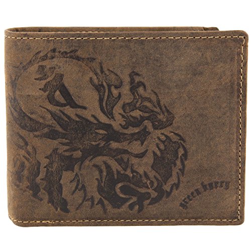 Greenburry Vintage Portmonee Herren Geldbörse braun Leder Greenburry Vintage Portmonee Herren Geldbörse braun Leder von Greenburry