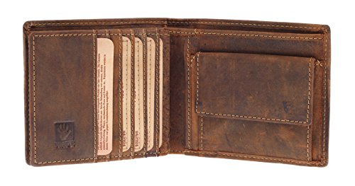 Greenburry Vintage Geldbörse Leder Männergeldbeutel braun Greenburry Vintage Geldbörse Leder Männergeldbeutel braun von Greenburry