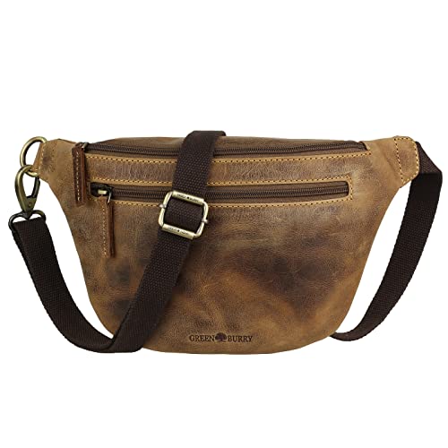 Greenburry Vintage Gürteltasche Leder 22 cm Greenburry Vintage Gürteltasche Leder 22 cm von Greenburry