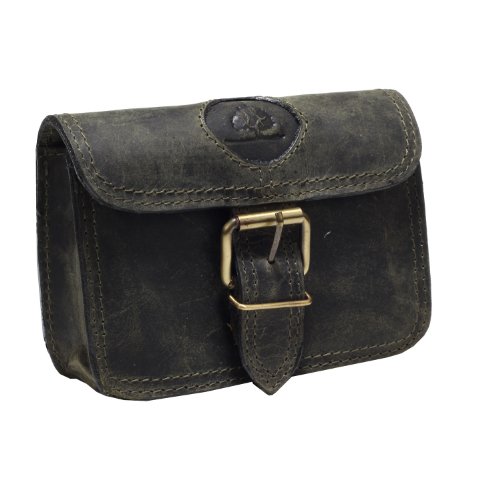 Greenburry Vintage Gürtelbörse Leder Gürteltasche grün | 14 x 10 x 3,5 cm Greenburry Vintage Gürtelbörse Leder Gürteltasche grün | 14 x 10 x 3,5 cm von Greenburry