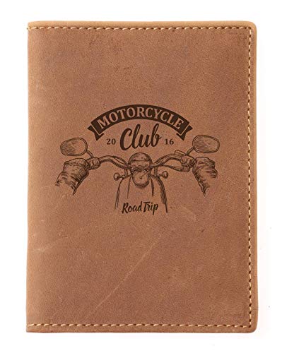 Greenburry Vintage Herren Leder Ausweis Etui Braun 12x9x1 cm Greenburry Vintage Herren Leder Ausweis Etui Braun 12x9x1 cm von Greenburry