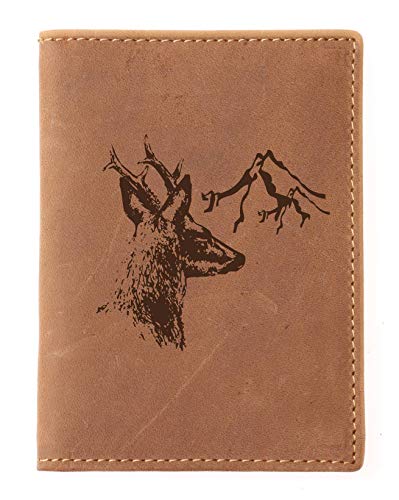 Greenburry Vintage Herren Ledermappe Ausweisetui Braun 12x9x1 cm Greenburry Vintage Herren Ledermappe Ausweisetui Braun 12x9x1 cm von Greenburry
