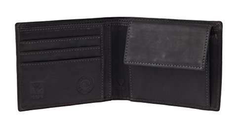 Greenburry Geldbörse RFID Schutz Geldbeutel Leder Portmeonnaie Portmonee schwarz Greenburry Geldbörse RFID Schutz Geldbeutel Leder Portmeonnaie Portmonee schwarz von Greenburry