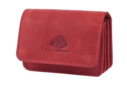 Greenburry Vintage Original Damen Geldbörse Lederbörse Rot 8x2,5x6 cm Greenburry Vintage Original Damen Geldbörse Lederbörse Rot 8x2,5x6 cm von Greenburry