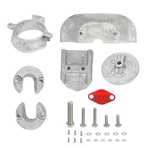 Aluminium-Anoden-Kit mit 888756Q01, 888756Q03, Stark, Rostfrei für Mercruiser One Generation 2 Z-Antriebe Aluminium-Anoden-Kit mit 888756Q01, 888756Q03, Stark, Rostfrei für Mercruiser One Generation 2 Z-Antriebe von Greensen
