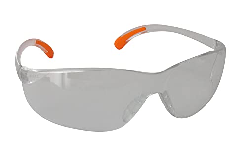 Greenstar - Schutzbrille 45 m/s aus Kunststoff – klare Gläser – Profi-Modell – Norm EN166 F – Freischneider & Heimwerker, Einheitsgröße Greenstar - Schutzbrille 45 m/s aus Kunststoff – klare Gläser – Profi-Modell – Norm EN166 F – Freischneider & Heimwerker, Einheitsgröße von Greenstar