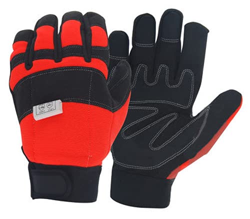 OZAKI - Kettensägenhandschuhe- SommerhandschuheSpezielle Schneidarbeiten – Rückseite des linken Handschutzes – Größe 10/L OZAKI - Kettensägenhandschuhe- SommerhandschuheSpezielle Schneidarbeiten – Rückseite des linken Handschutzes – Größe 10/L von Greenstar