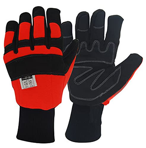 OZAKI - Kettensägenhandschuhe - WinterhandschuheSpezielle Schnittarbeit - Schutz für den linken Handrücken - Größe 9/M OZAKI - Kettensägenhandschuhe - WinterhandschuheSpezielle Schnittarbeit - Schutz für den linken Handrücken - Größe 9/M von Greenstar