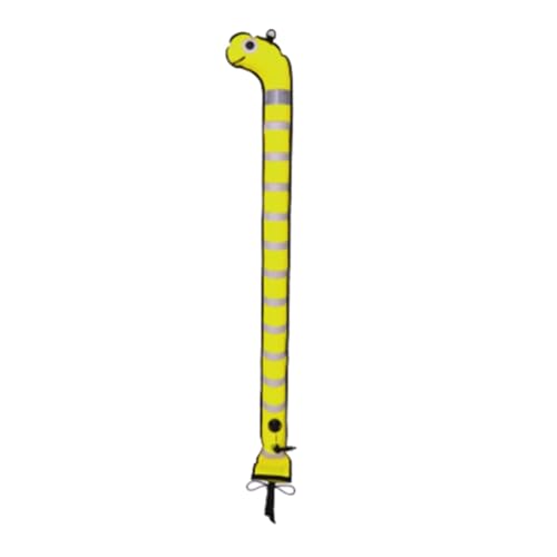 Greethga Scuba Diving Marker Boje Scuba Diving SMB Signal Tube Visibility Float Signal Tube Yellow von Greethga