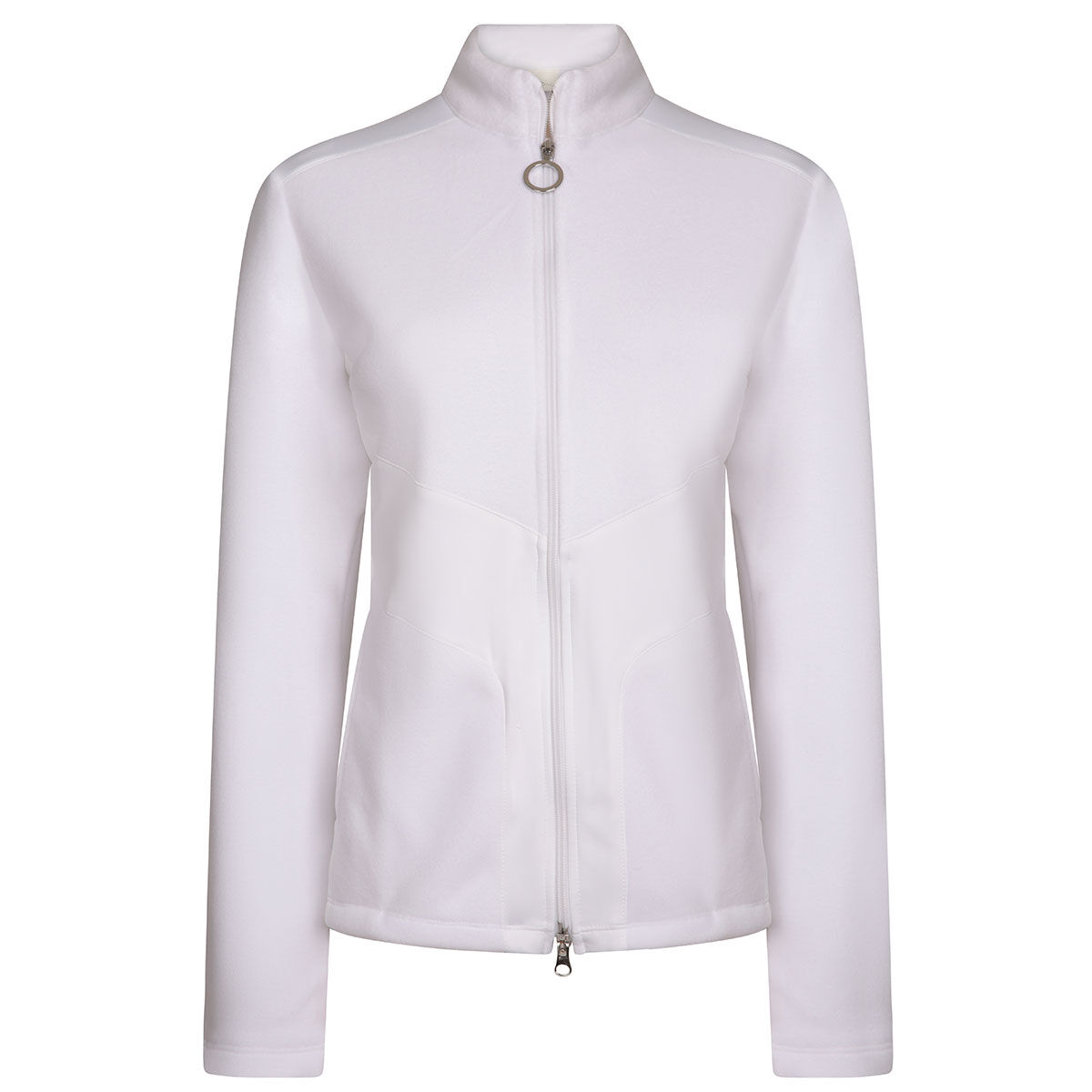 Greg Norman White Bonded Fleece Golf Jacket, Womens | American Golf, Size: XL - Father's Day Gift von Greg Norman