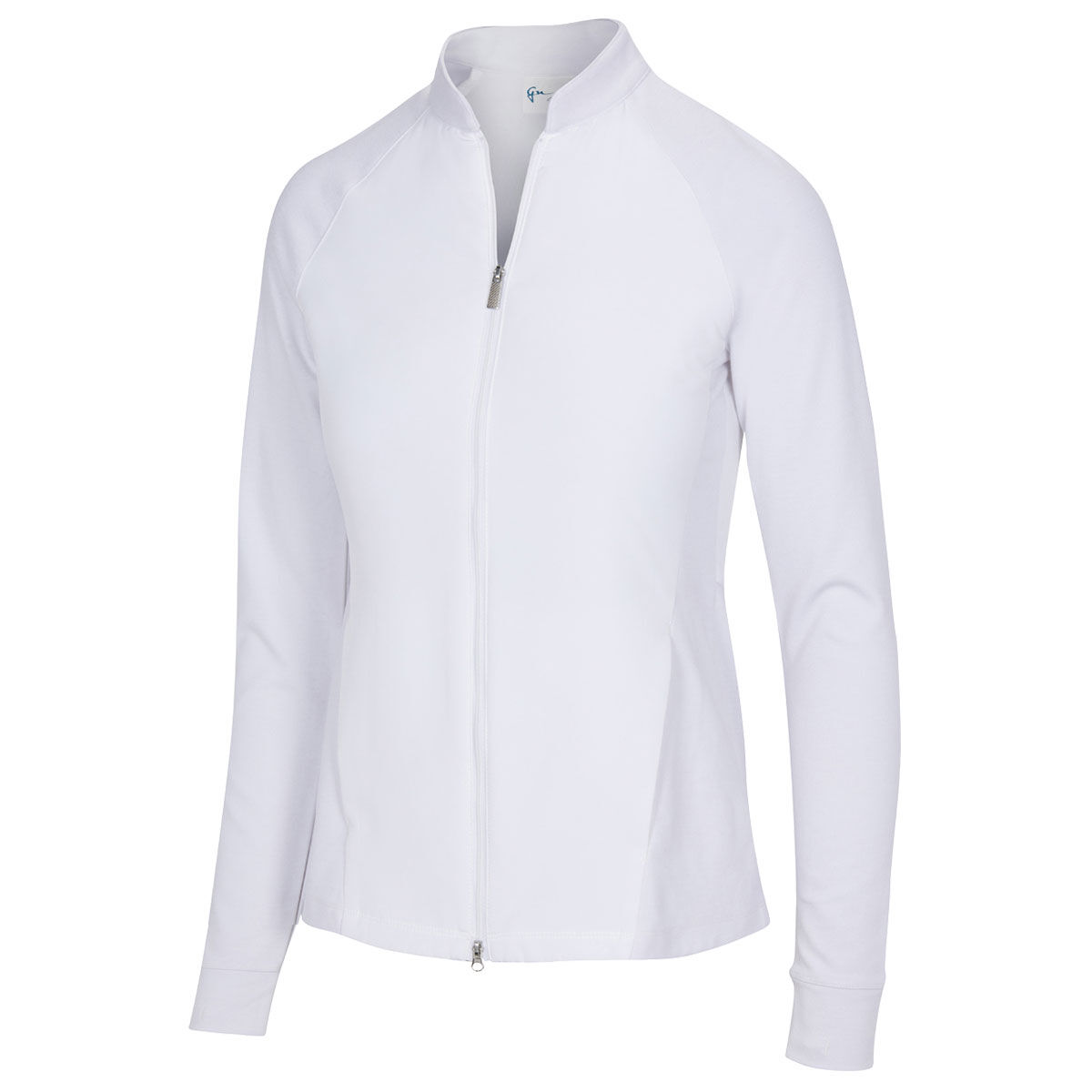 Greg Norman Women's White Mix Media Golf Jacket, Size: XS | American Golf von Greg Norman