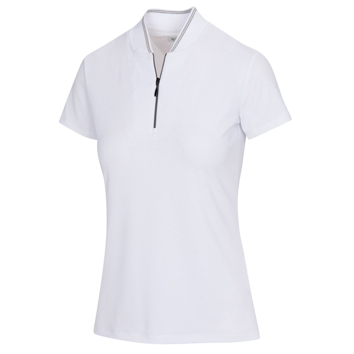 Greg Norman Womens Celeste Golf Polo Shirt, Female, White, Xs | American Golf von Greg Norman