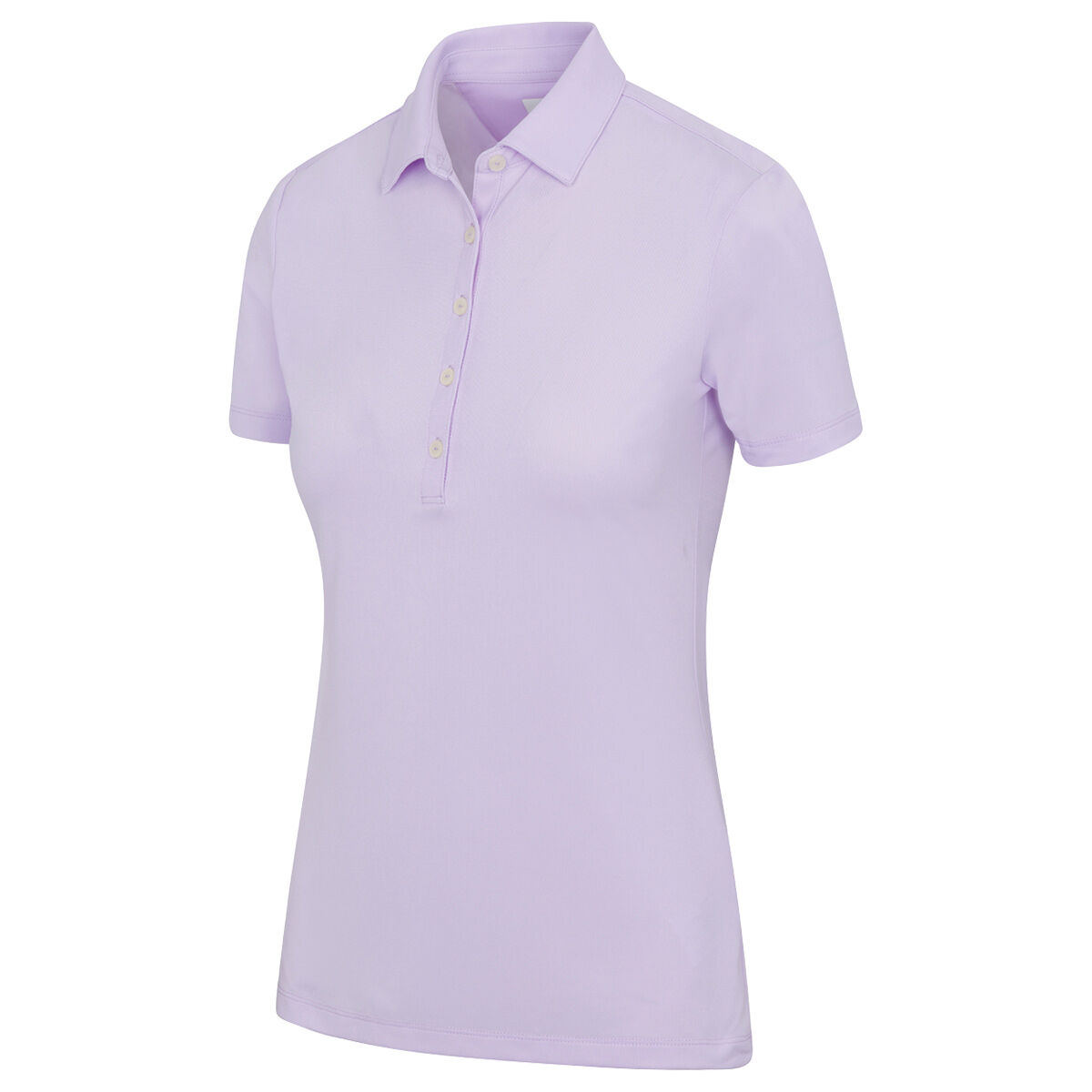 Greg Norman Womens Shark Logo Golf Polo Shirt, Female, Lavender mist, Xs | American Golf von Greg Norman