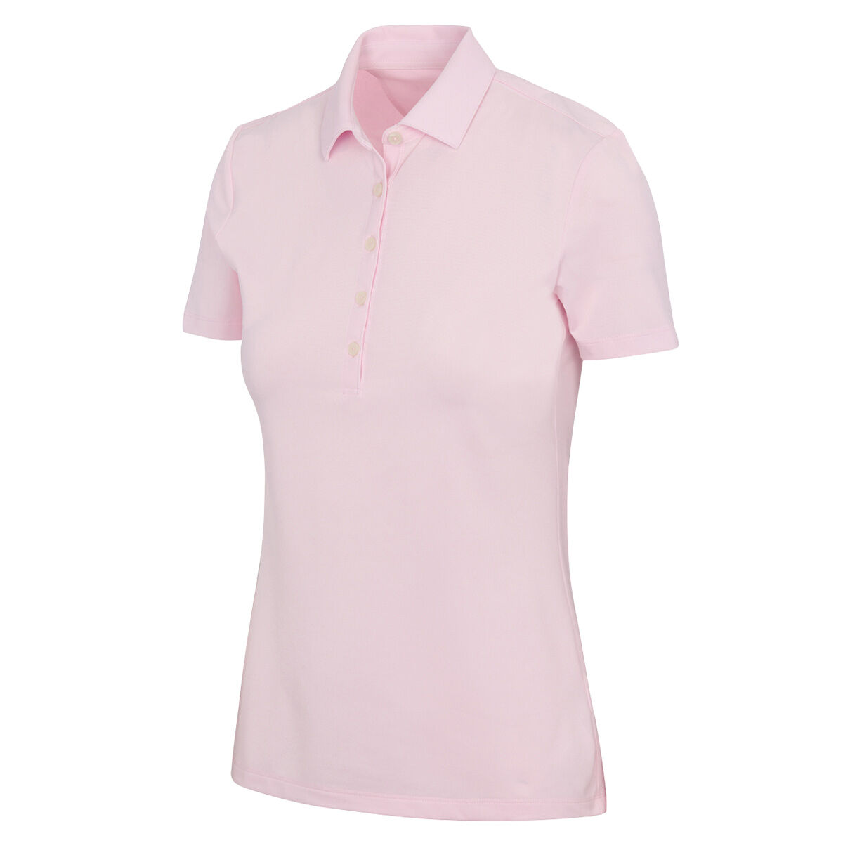 Greg Norman Womens Shark Logo Golf Polo Shirt, Female, Pink lemonade, Large | American Golf von Greg Norman