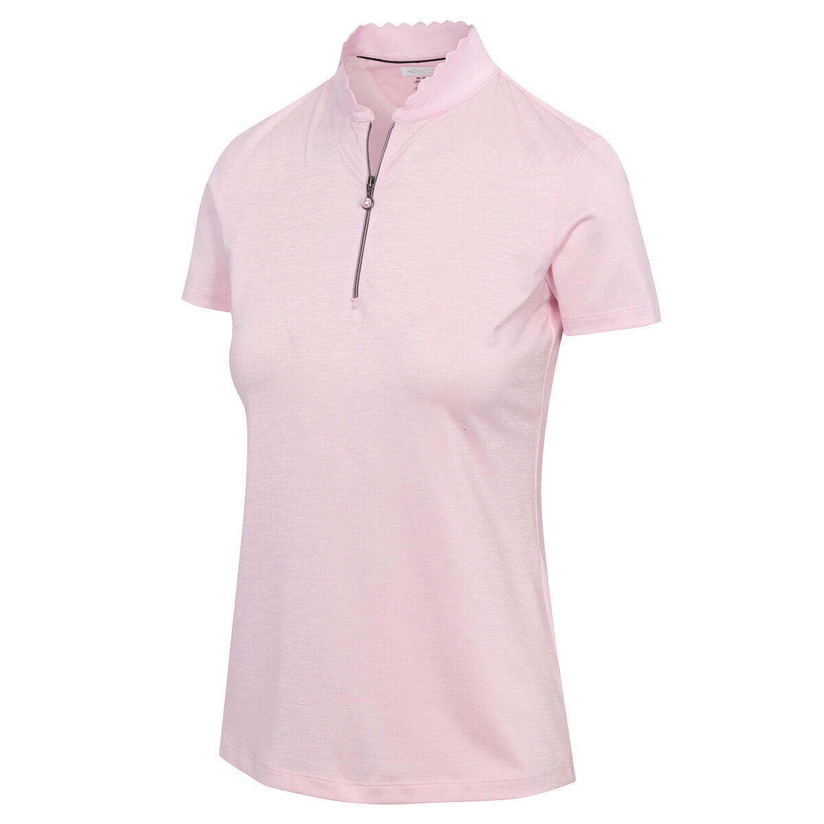 Greg Norman Womens Sparkling Golf Polo Shirt, Female, Pink lemonade, Small | American Golf von Greg Norman