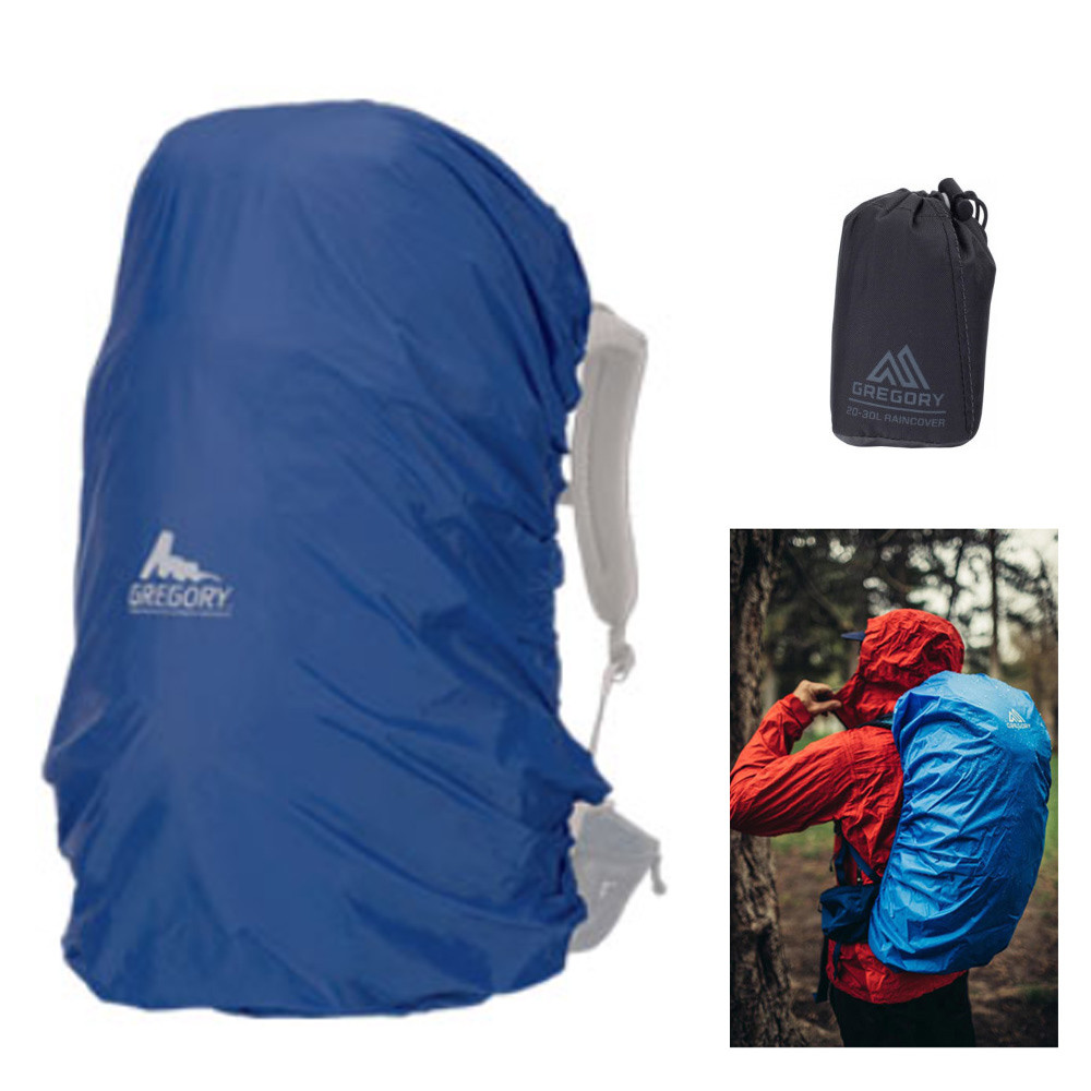 Gregory - Deuter Raincover Regenhülle für Rucksäcke 40 Liter, blau von Gregory