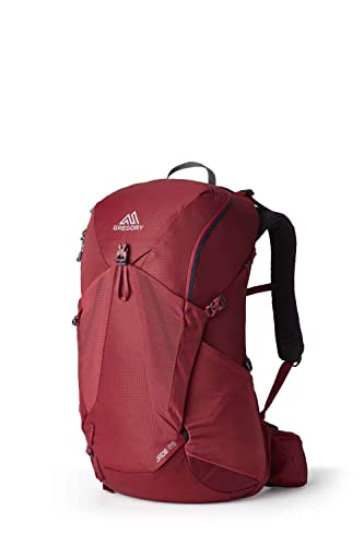 Gregory W Jade 28 Rc Rot - Robuster komfortabler Damen Alpin Rucksack, 28l, Größe Small - Medium - Farbe Ruby Red von Gregory