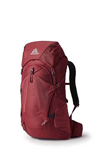 Gregory W Jade 33 Rc Rot - Robuster komfortabler Damen Alpin Rucksack, 33l, Größe Small - Medium - Farbe Ruby Red von Gregory