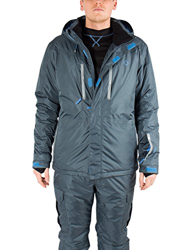 Gregster Herren Skijacke, Grau (015), L, 11350 von Gregster