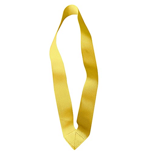 Grevinga® Parteibänder (versch. Farben & Ausführungen) (Gelb, 55 cm) von Grevinga