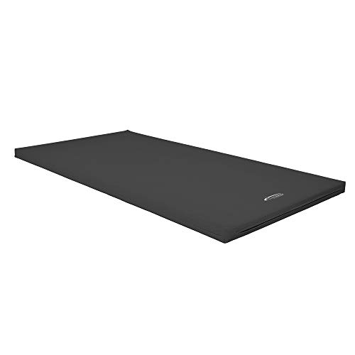 Grevinga® Turnmatte in Schwarz (VB 120) | 200x100x6cm | nur Turnmattenstoff von Grevinga