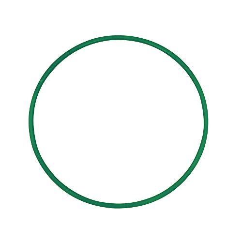 Gymnastikreifen Hula-Hoop Reifen 70 cm Durchmesser Farbe: grün - 112034-04 von Grevinga