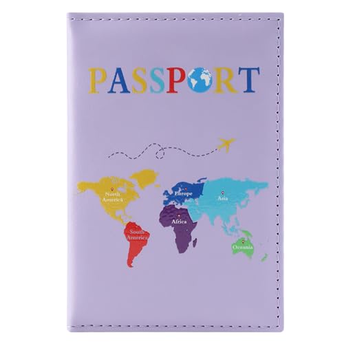 Greyoe Reisepasshülle, Reisepass Organizer, Passport Cover, PU-Leder Reisepass Hülle, für Damen und Herren Urlaub Zubehör Travel Essentials Greyoe Reisepasshülle, Reisepass Organizer, Passport Cover, PU-Leder Reisepass Hülle, für Damen und Herren Urlaub Zubehör Travel Essentials von Greyoe