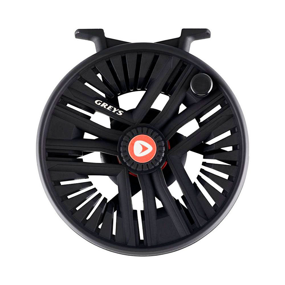 Greys Fin Fly Fly Fishing Reel Schwarz Line 9 / 10 von Greys