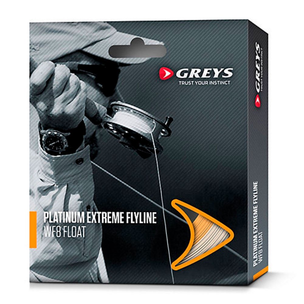 Greys Platinum Extreme Fly Fishing Line Silber Line 5 von Greys