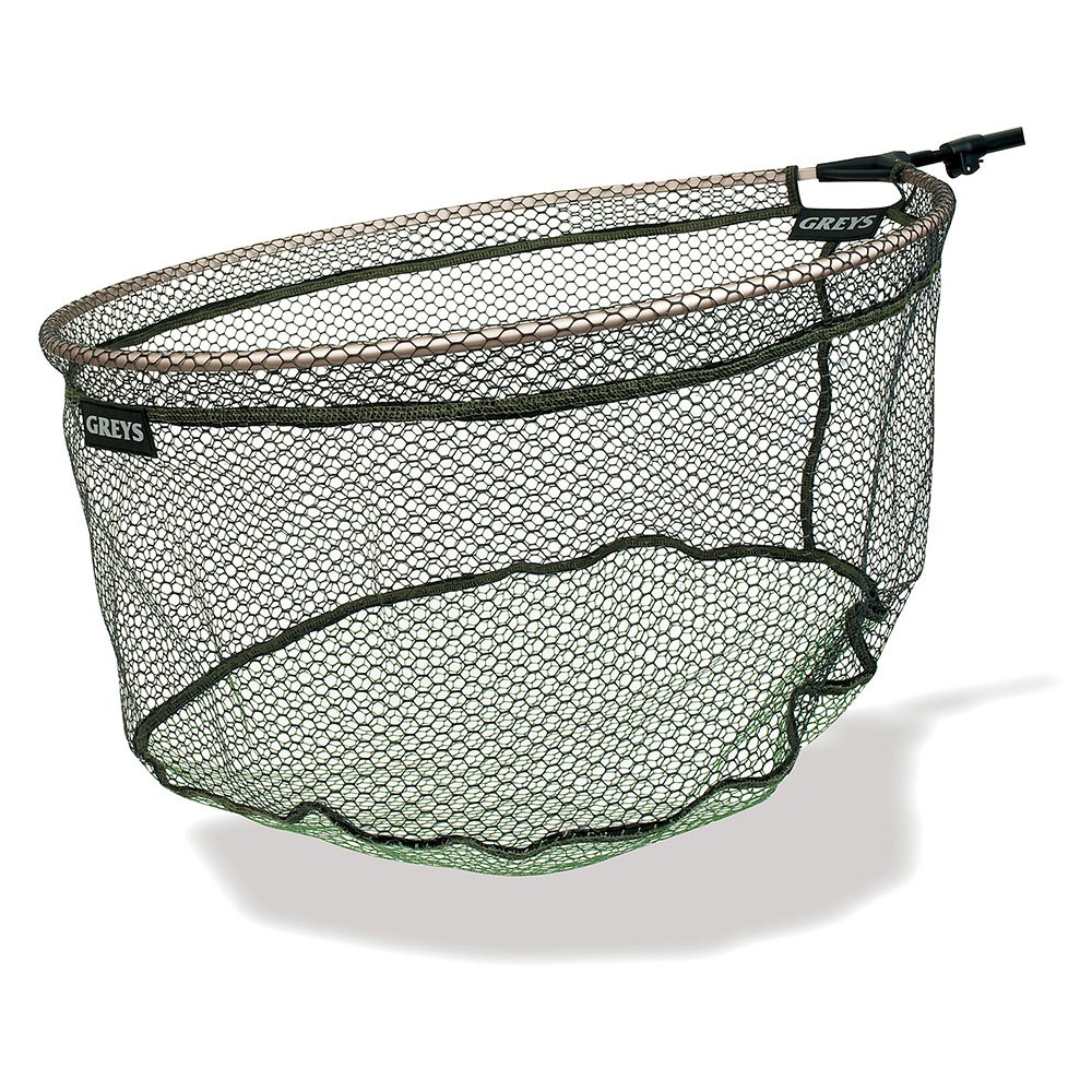 Greys Rubber Free Flow Spoon Landing Net Schwarz 51 cm Greys Rubber Free Flow Spoon Landing Net Schwarz 51 cm von Greys