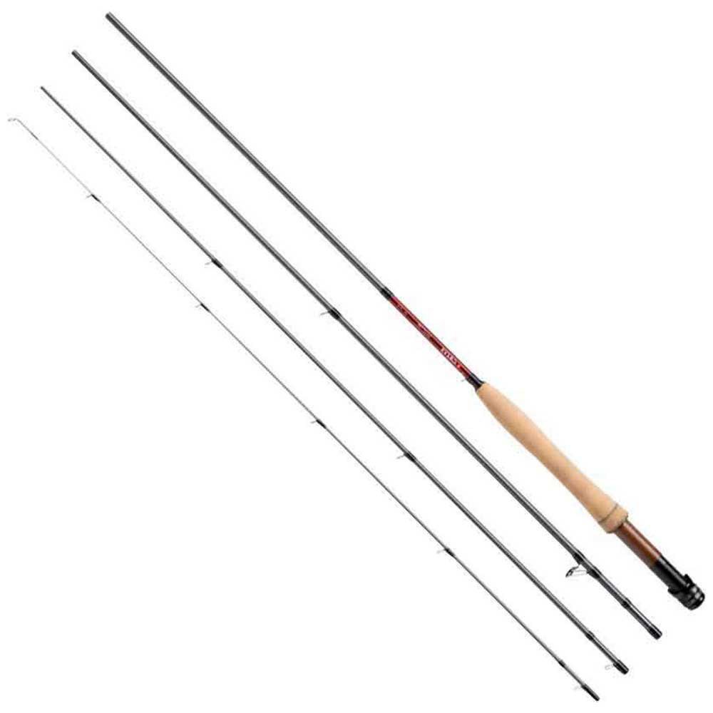 Greys Wing Streamflex Fly Fishing Rod Silber 3.00 m / Line 4 von Greys