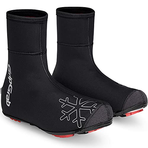 GripGrab Arctic X Gravel MTB Überschuhe Winter Warme wasserdichte Fleece Gefütterte Mountainbike CX Radsport Überzieher von GripGrab