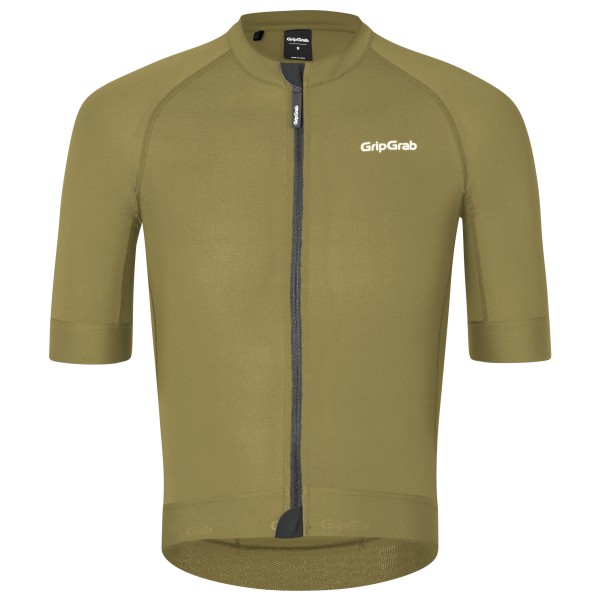 GripGrab - Pace S/S Jersey - Radtrikot Gr L oliv von GripGrab