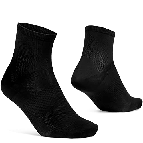 GripGrab Lightweight Airflow Mesh Sommer Radsport Socken Atmungsaktiv 10 Farben 2 Längen High Performance Fahrradsocken von GripGrab