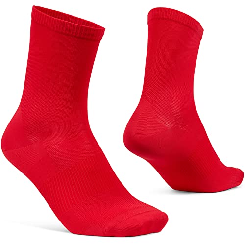 GripGrab Lightweight Airflow Mesh Sommer Radsport Socken Atmungsaktiv 10 Farben 2 Längen High Performance Fahrradsocken von GripGrab