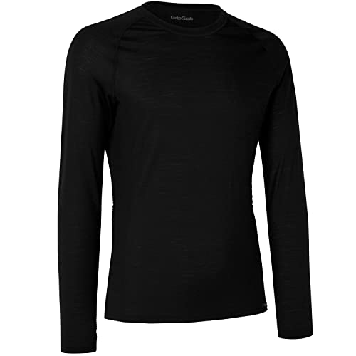 GripGrab Merino Blend Thermo Langarm Radsport Funktionsunterhemd Winter Fahrrad Unterhemd Sport Baselayer Shirt Lang GripGrab Merino Blend Thermo Langarm Radsport Funktionsunterhemd Winter Fahrrad Unterhemd Sport Baselayer Shirt Lang von GripGrab