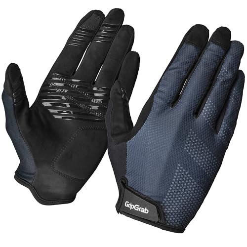 GripGrab Ride Lite MTB Handschuhe Sommer Fahrradhandschuhe Langfinger Mountainbike Gravel Bike Radhandschuhe Gepolstert von GripGrab